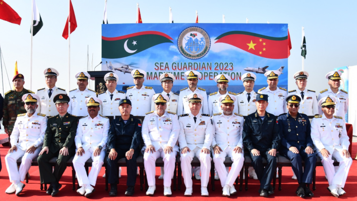 Pak-China joint Naval Exercise Sea Guardian-2023 commences at Karachi ...